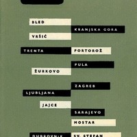 Small aleksandar srnec leaflet for the generalturist tourist agency 1963 print paper 213 x 97 mm 2